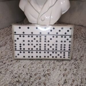 Vintage Crisloid Plastics, Inc. 28 Domino Set With Instructions & Original Case